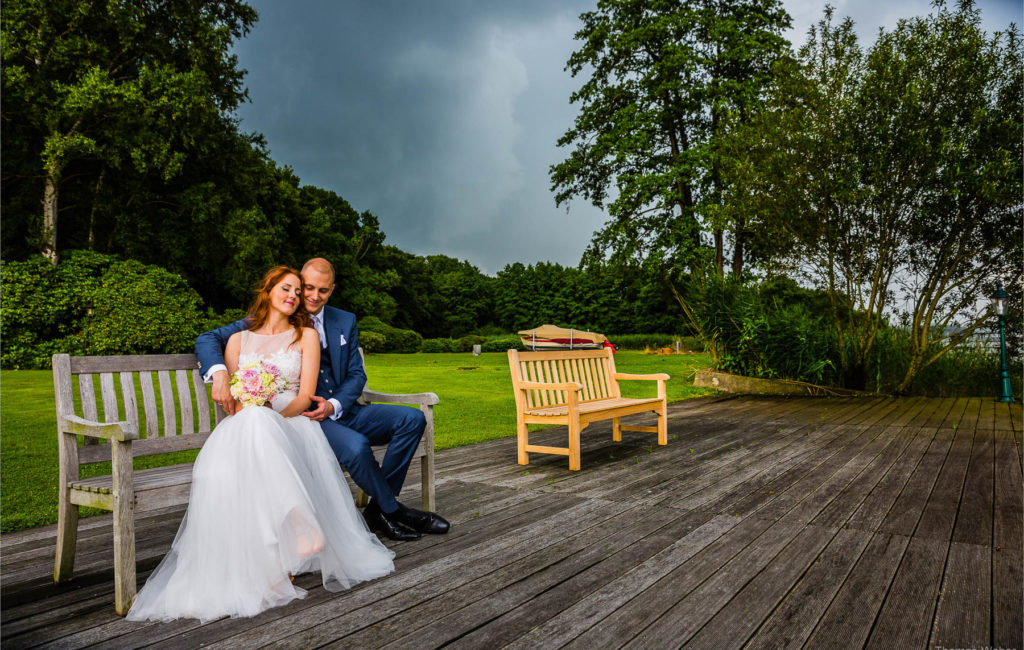 Hochzeit am Wasser nahe Bremen